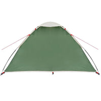 Tenda da Campeggio a Cupola per 4 Persone Verde Impermeabile