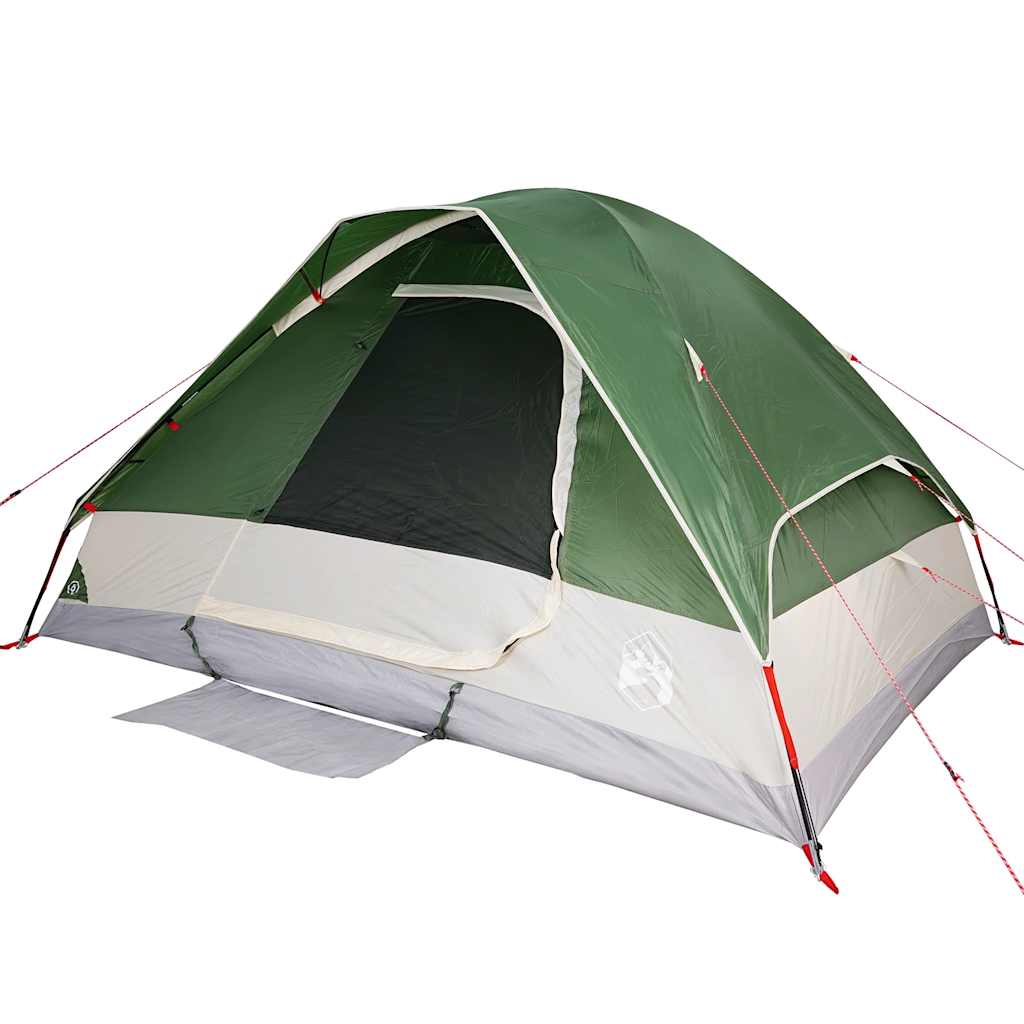 Tenda da Campeggio a Cupola per 2 Persone Verde Impermeabile 94773