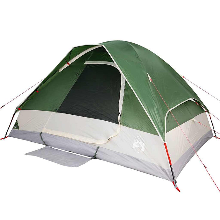 Tenda da Campeggio a Cupola per 2 Persone Verde Impermeabile 94773