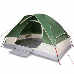 Tenda da Campeggio a Cupola per 2 Persone Verde Impermeabile 94773