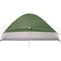 Tenda da Campeggio a Cupola per 6 Persone Verde Impermeabile