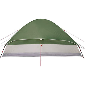 Tenda da Campeggio a Cupola per 6 Persone Verde Impermeabile