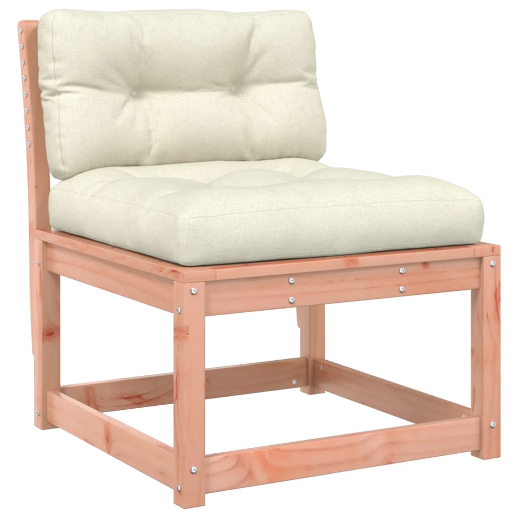 Divani Giardino con Cuscini 2 pz in Legno Massello di Douglas 844707