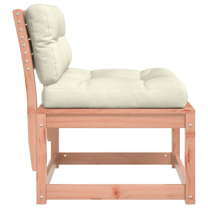 Divani Giardino con Cuscini 2 pz in Legno Massello di Douglas 844707