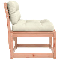 Divani Giardino con Cuscini 2 pz in Legno Massello di Douglas 844707