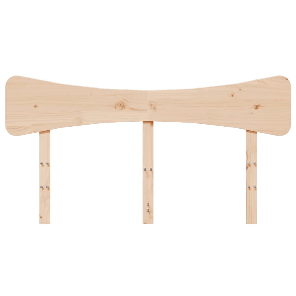 Testiera 150 cm in Legno Massello di Pino 844773