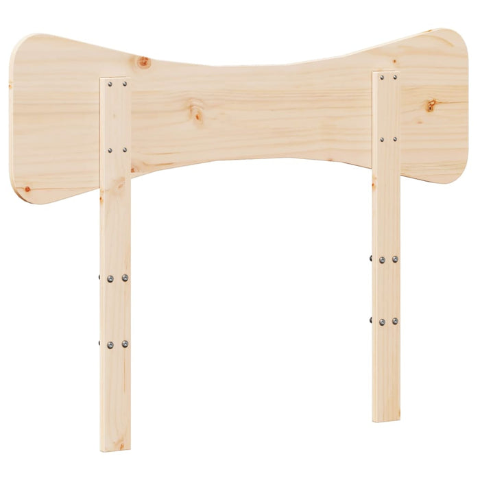 Testiera-Testata-Testiera Decorativa 100 cm in Legno Massello di Pino