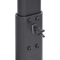 Supporto TV Angolare 2 Ripiani per 32-65 Pollici Nero 379566