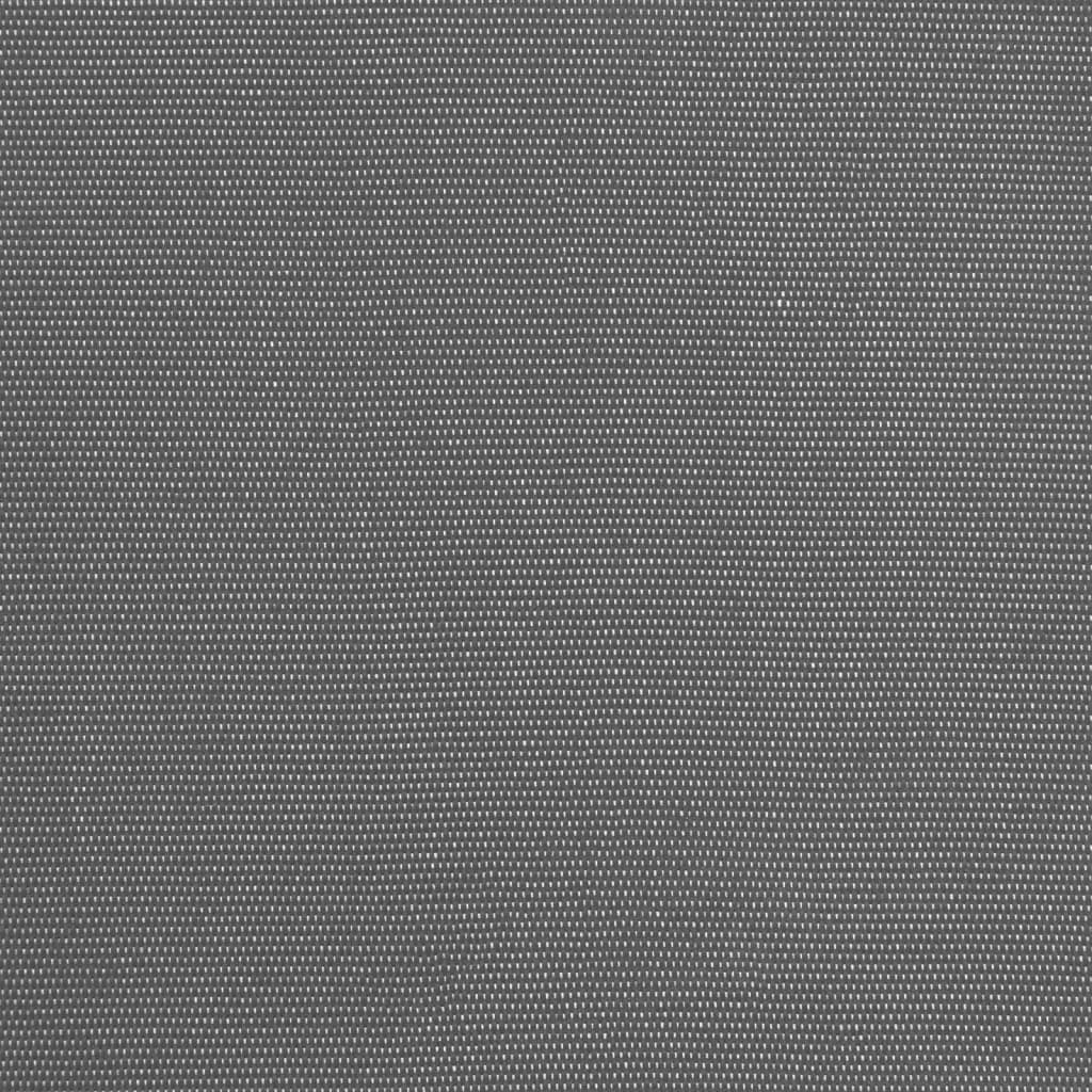 Tenda da Sole Retrattile Antracite 150x150 cm Tessuto e Acciaio 368751