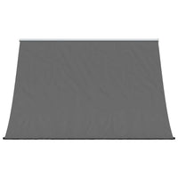 Tenda da Sole Retrattile Antracite 200x150 cm Tessuto e Acciaio 368752