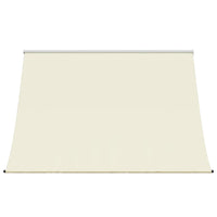 Tenda da Sole Retrattile Crema 200x150 cm in Tessuto e Acciaio 368759
