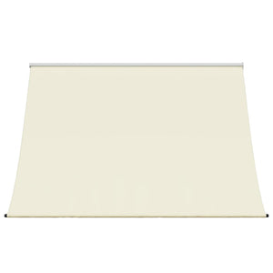 Tenda da Sole Retrattile Crema 200x150 cm in Tessuto e Acciaio 368759