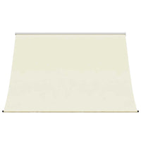 Tenda da Sole Retrattile Crema 250x150 cm in Tessuto e Acciaio 368760