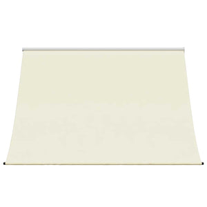 Tenda da Sole Retrattile Crema 250x150 cm in Tessuto e Acciaio 368760