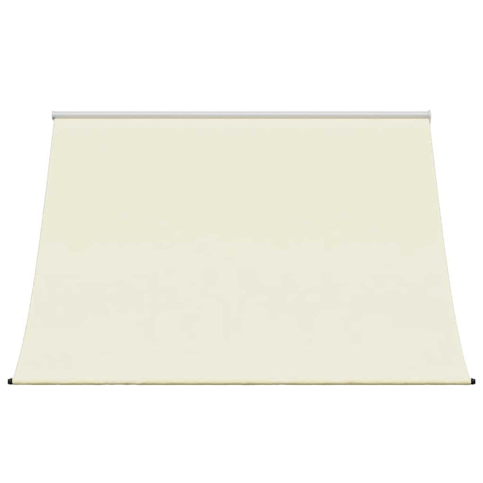 Tenda da Sole Retrattile Crema 250x150 cm in Tessuto e Acciaio 368760
