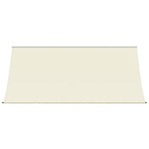 Tenda da Sole Retrattile Crema 300x150 cm in Tessuto e Acciaio 368761