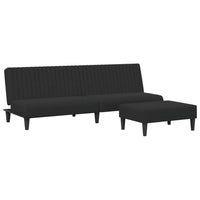 Set di Divani 2 pz Nero in Velluto 3216277