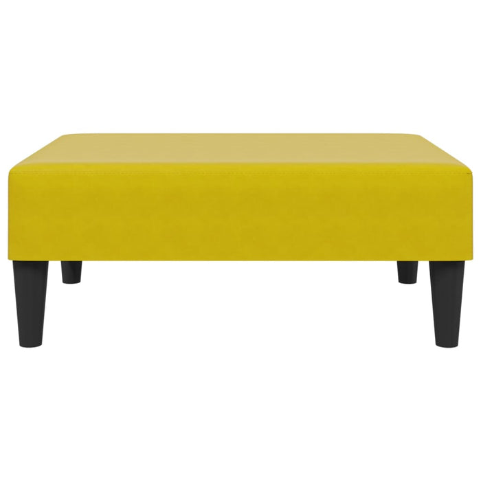 Set di Divani 2 pz Giallo in Velluto 3216284
