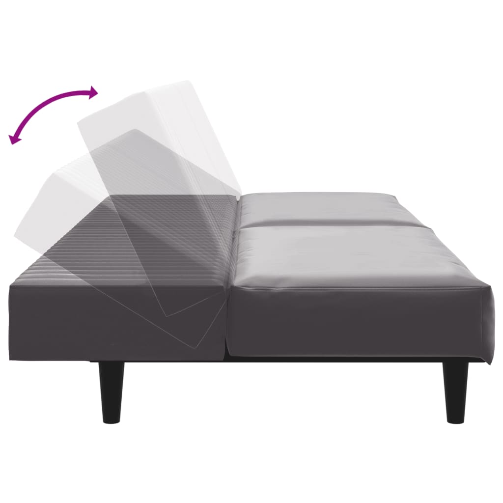 Set di Divani 2 pz Grigio in Similpelle 3216286