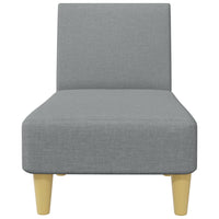 Set di Divani 2 pz Grigio Chiaro in Tessuto 3216291