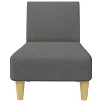 Set di Divani 2 pz Grigio Scuro in Tessuto 3216292