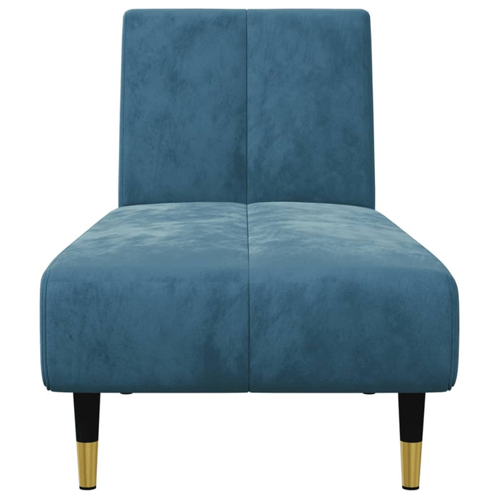 Set di Divani 2 pz Blu in Velluto 3216294