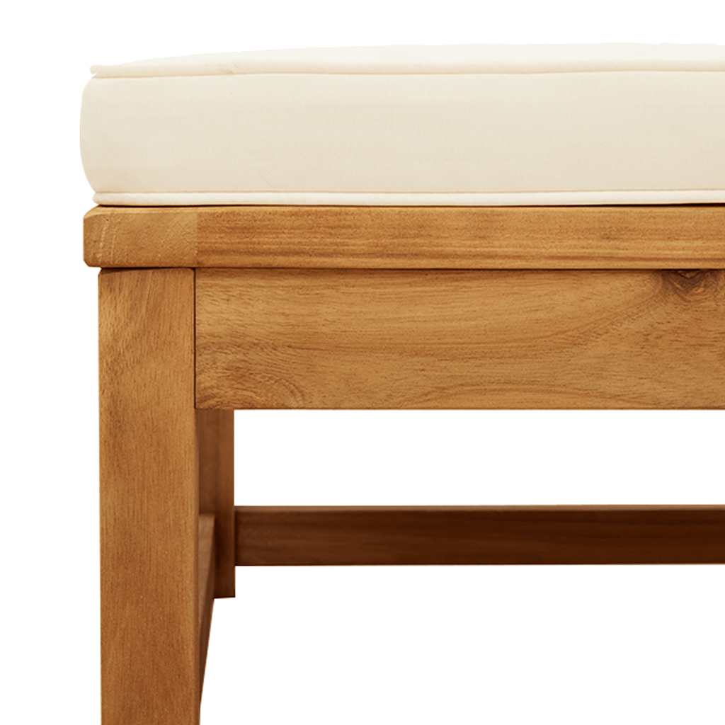 Set Salotto da Giardino 5 pz con Cuscini Legno Massello Acacia 3214302