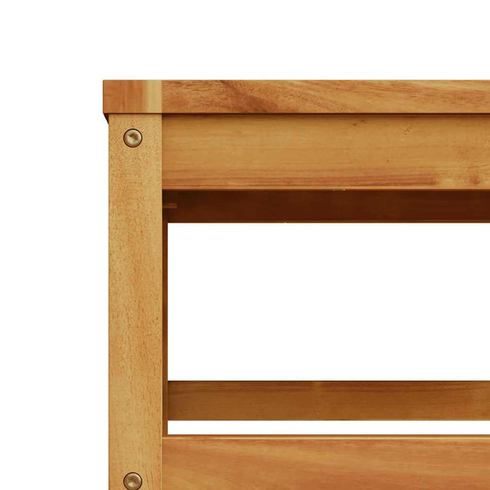 Set Salotto da Giardino 4pz con Cuscini Legno Massello Acacia 3214326