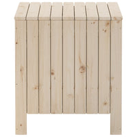 vidaXL Contenitore con Coperchio RANA 60x49x54 cm Legno Massello Pino