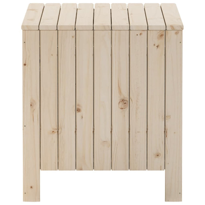 vidaXL Contenitore con Coperchio RANA 60x49x54 cm Legno Massello Pino