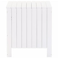 Contenitore con Coperchio RANA Bianco 60x49x54 cm Massello Pino