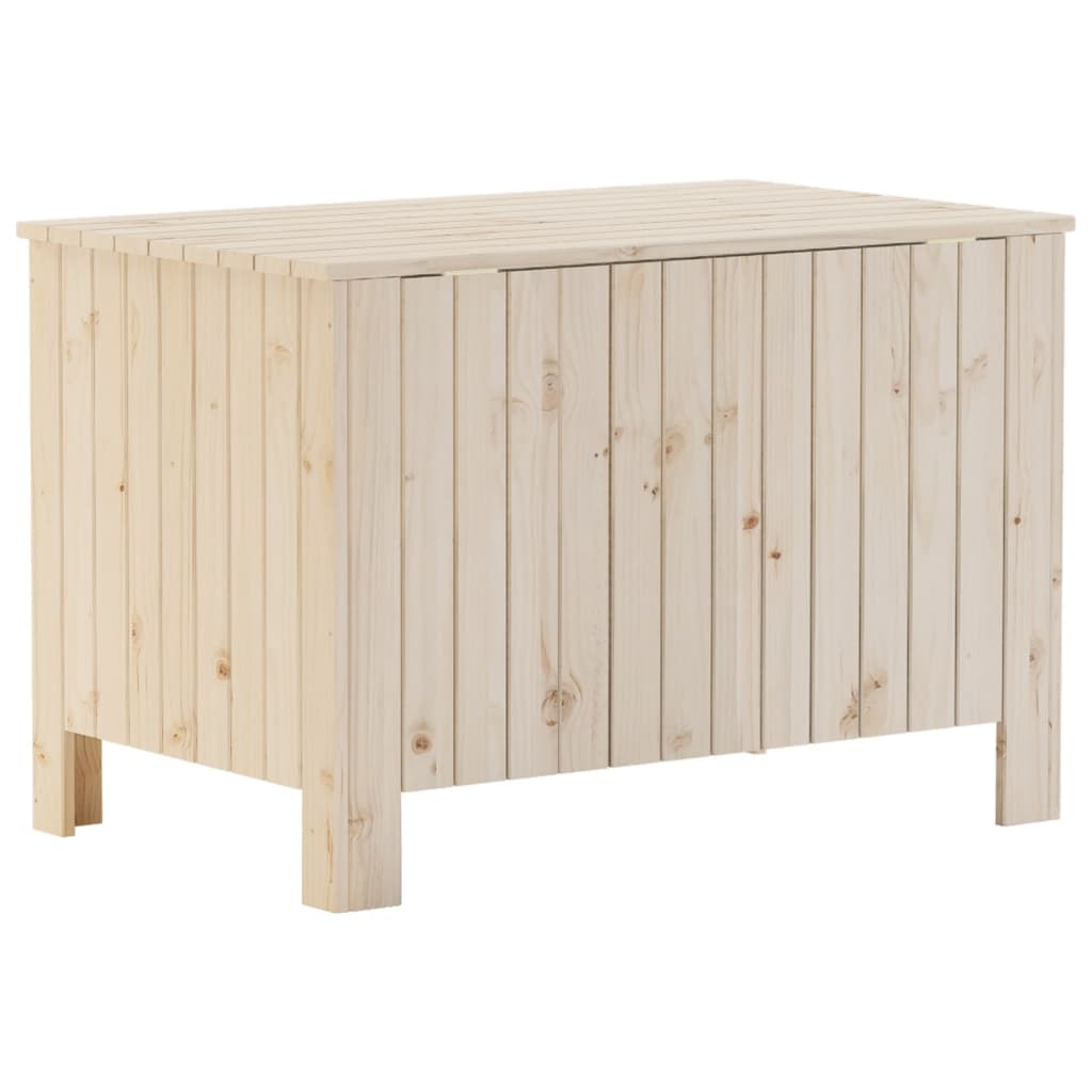 Contenitore con Coperchio RANA 80x49x54 cm Legno Massello Pino