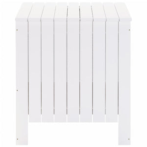 Contenitore con Coperchio RANA Bianco 80x49x54 cm Massello Pino