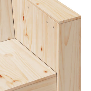 Divano da Giardino 79x60x62 cm in Legno Massello di Pino 832365