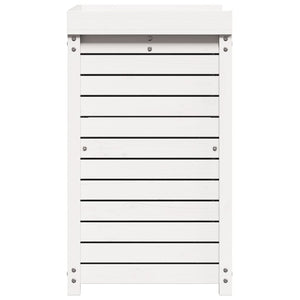 Tavolo Invaso con Ripiani Bianco 82,5x50x86,5 cm Massello Pino