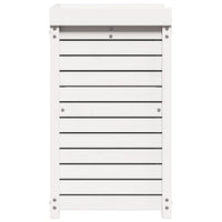 Tavolo Invaso con Ripiani Bianco 82,5x50x86,5 cm Massello Pino 832418