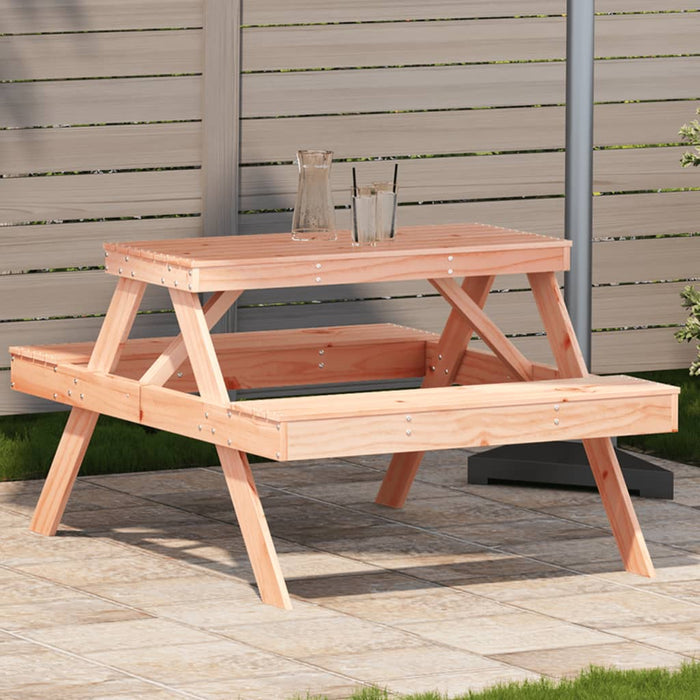 Tavolo da Picnic 105x134x75 cm in Legno Massello di Douglascod mxl 91364