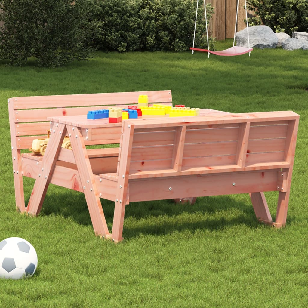 Tavolo da Picnic per Bambini 88x122x58cm Legno Massello Douglas 832604