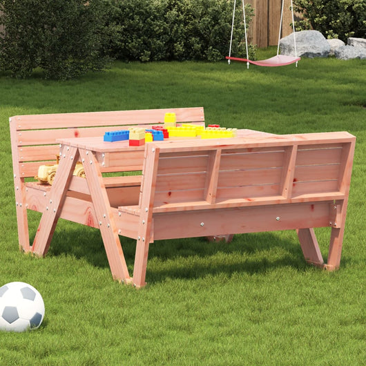 Tavolo da Picnic per Bambini 88x122x58cm Legno Massello Douglas 832604