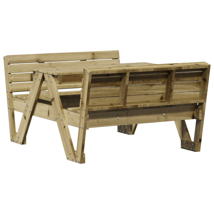 Tavolo da Picnic per Bambini 88x122x58 cm Legno Impregnato Pino 832605