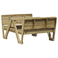 Tavolo da Picnic per Bambini 88x122x58 cm Legno Impregnato Pino 832605