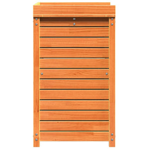 Tavolo Invaso con Ripiani-Tavolo da Lavoro con Ripiani Marrone 82,5x50x86,5 cm Massello Pino