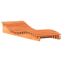 Lettino Marrone Cera 205x70x31,5 cm in Legno Massello di Pino 844652