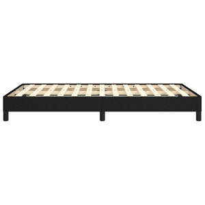 Giroletto senza Materasso-Struttura Letto Nero 120x190 cm in Tessuto 481010