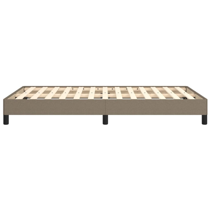 Giroletto senza Materasso-Struttura Letto Tortora 120x190 cm Tessuto 338302