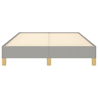 Giroletto senza Materasso Grigio Chiaro 120x190 cm in Tessuto 379489