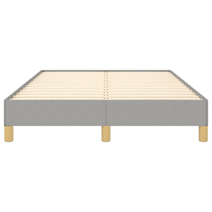 Giroletto senza Materasso Grigio Chiaro 120x190 cm in Tessuto 379489