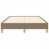 Giroletto senza Materasso-Struttura Letto Tortora 120x190 cm Tessuto 732203