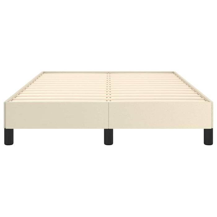 Giroletto senza Materasso Crema 120x190 cm Similpelle 379498