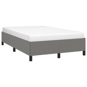 Giroletto senza Materasso Grigio Scuro 120x190 cm in Tessuto